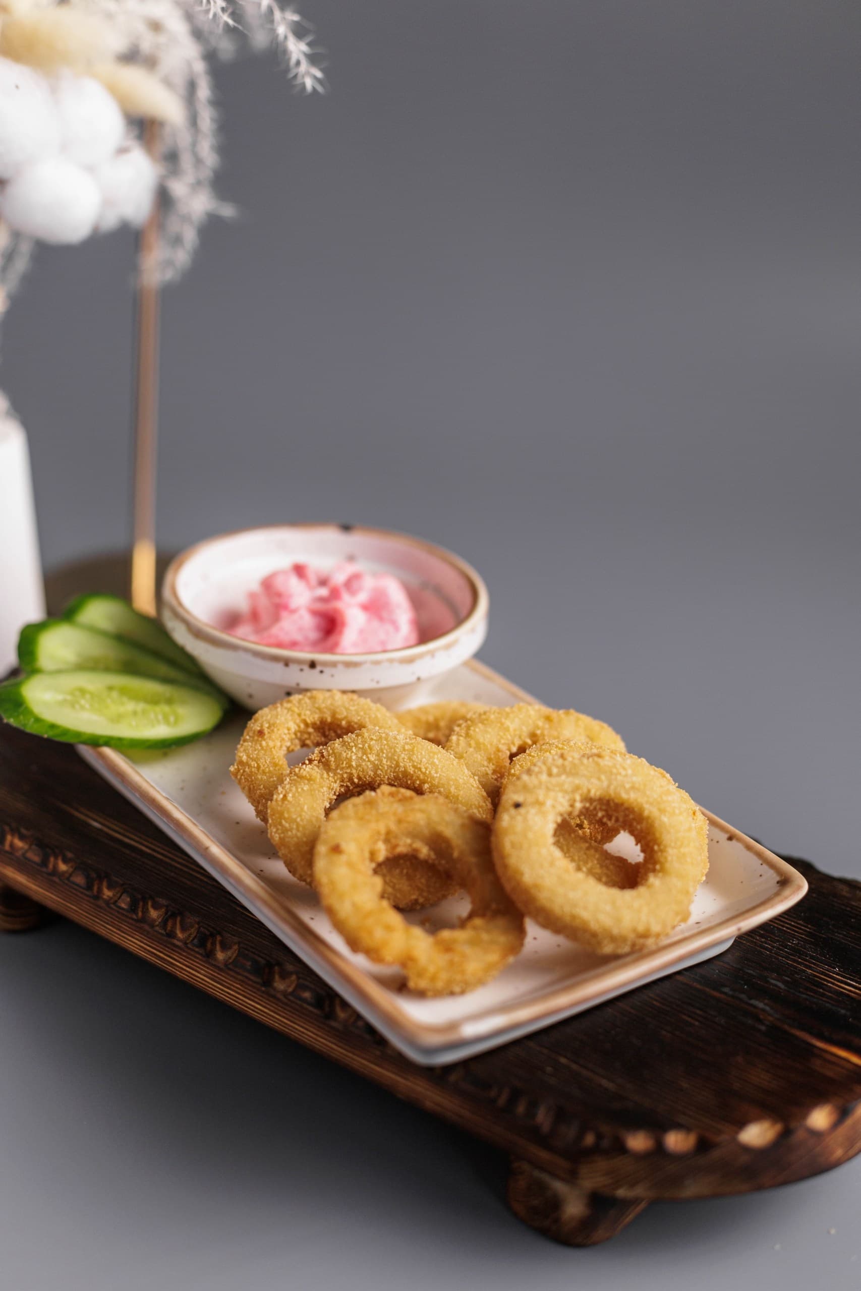 Кальмар в панировке