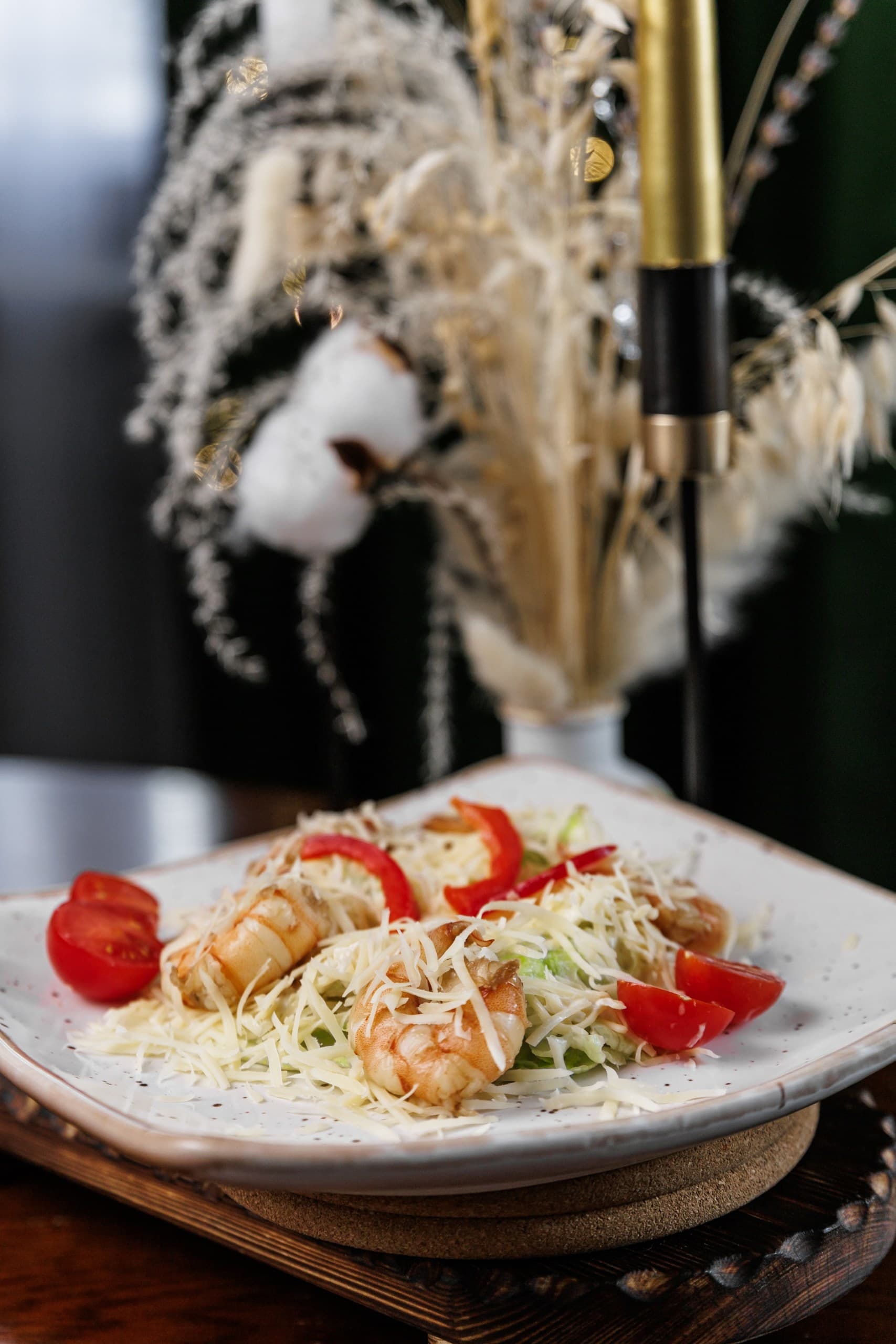 Цезарь с креветками