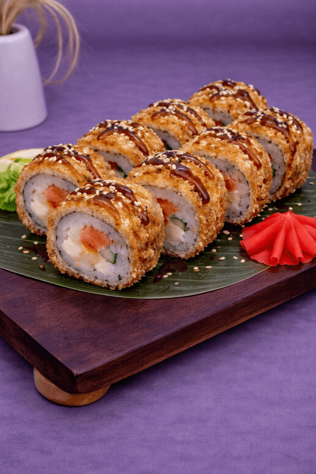 Лосось темпура